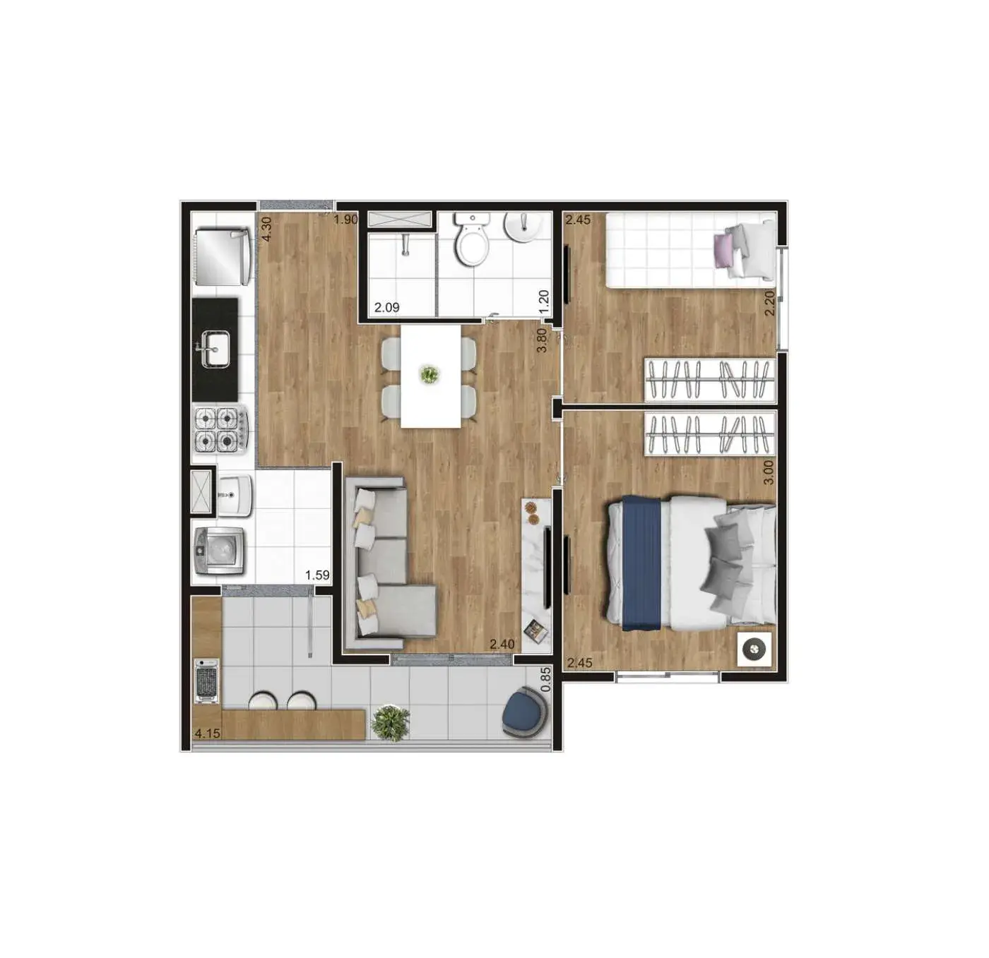 PLANTA 42M JAGUARE